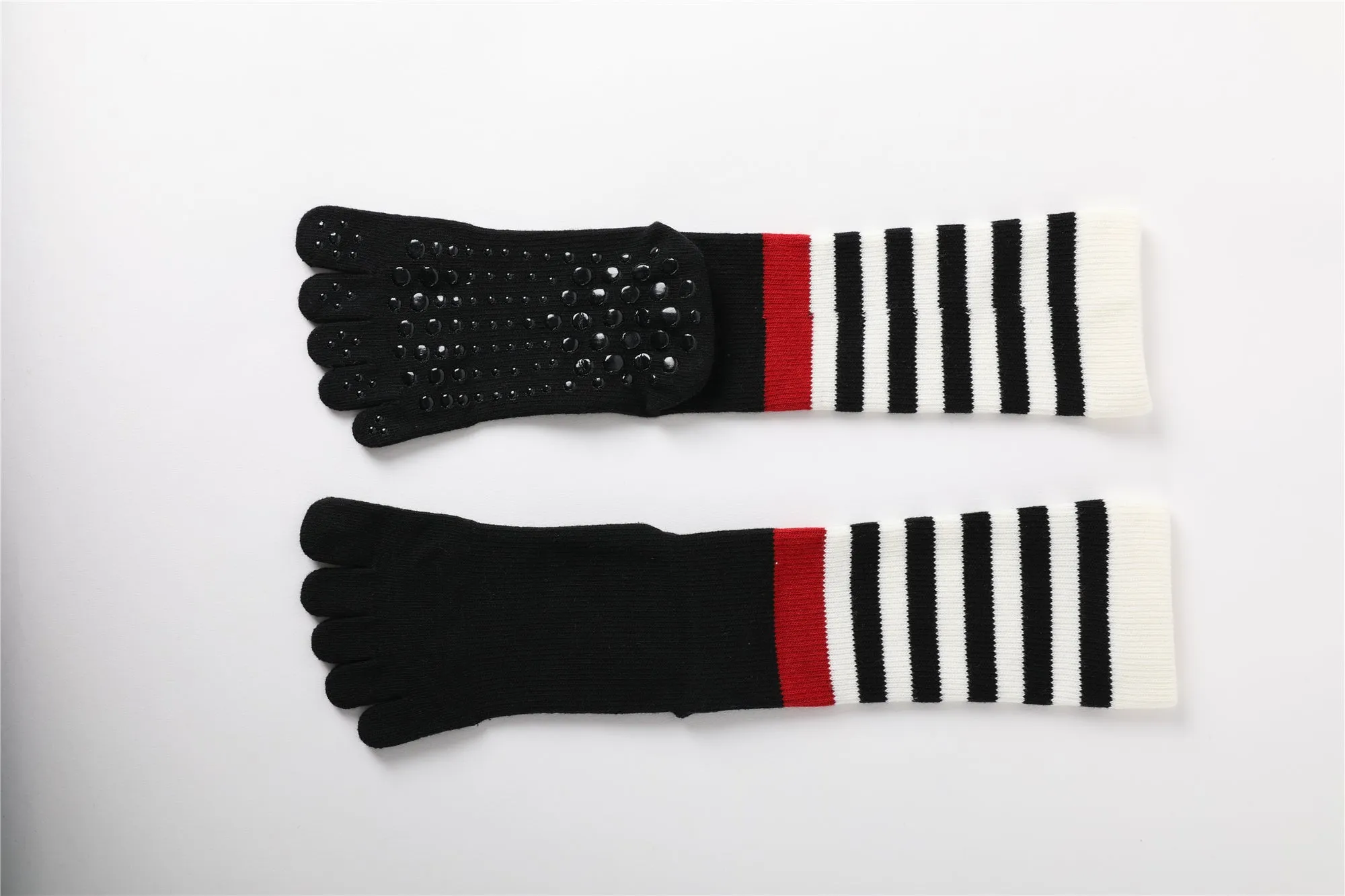 1-Pack Mid-calf Five-toed Sport Socks for Women