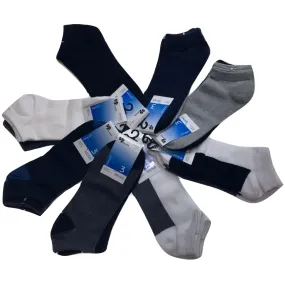 24x COTTON ANKLE SOCKS Sport Low Cut Mens Womens Running  BULK Anklet