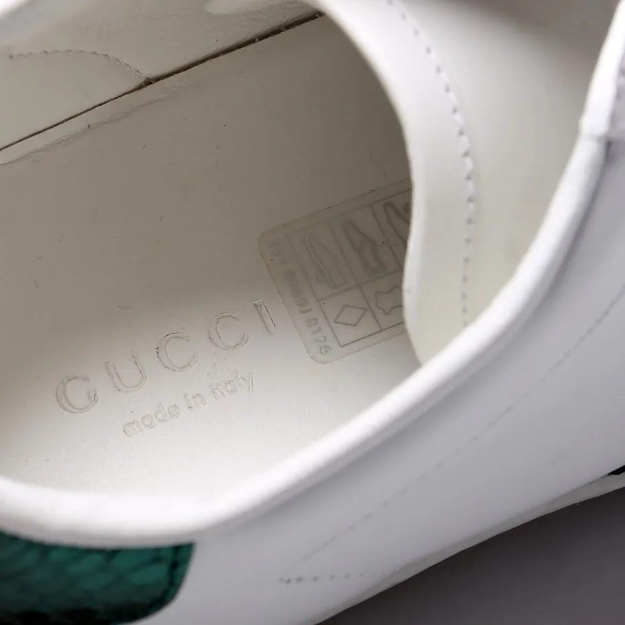 Ace Web Bee Leather Sneakers Size 37.5
