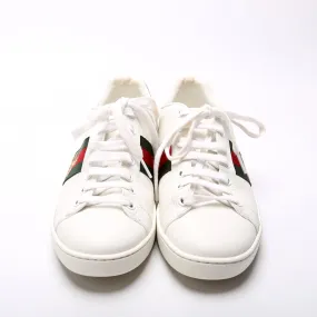 Ace Web Bee Leather Sneakers Size 37.5