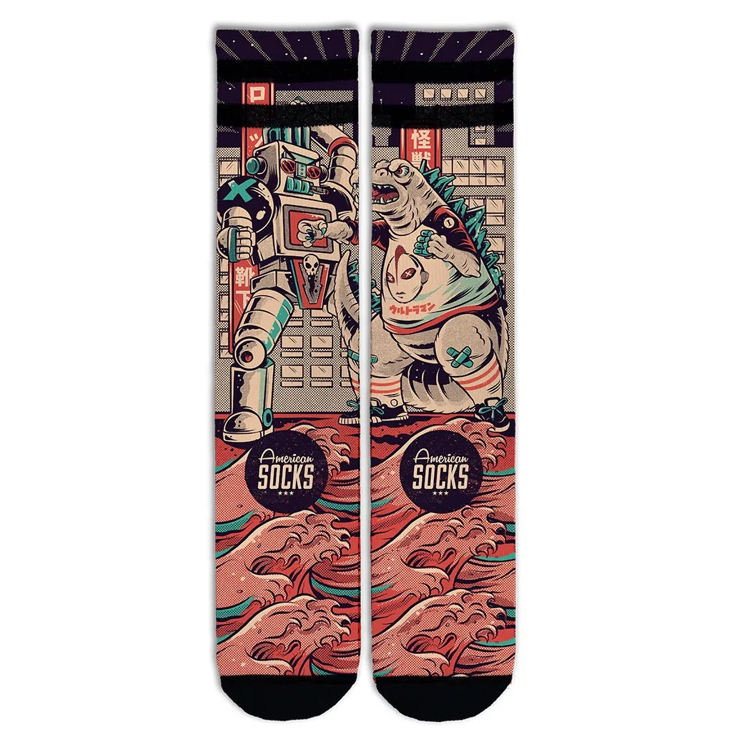 American Socks - Godzilla