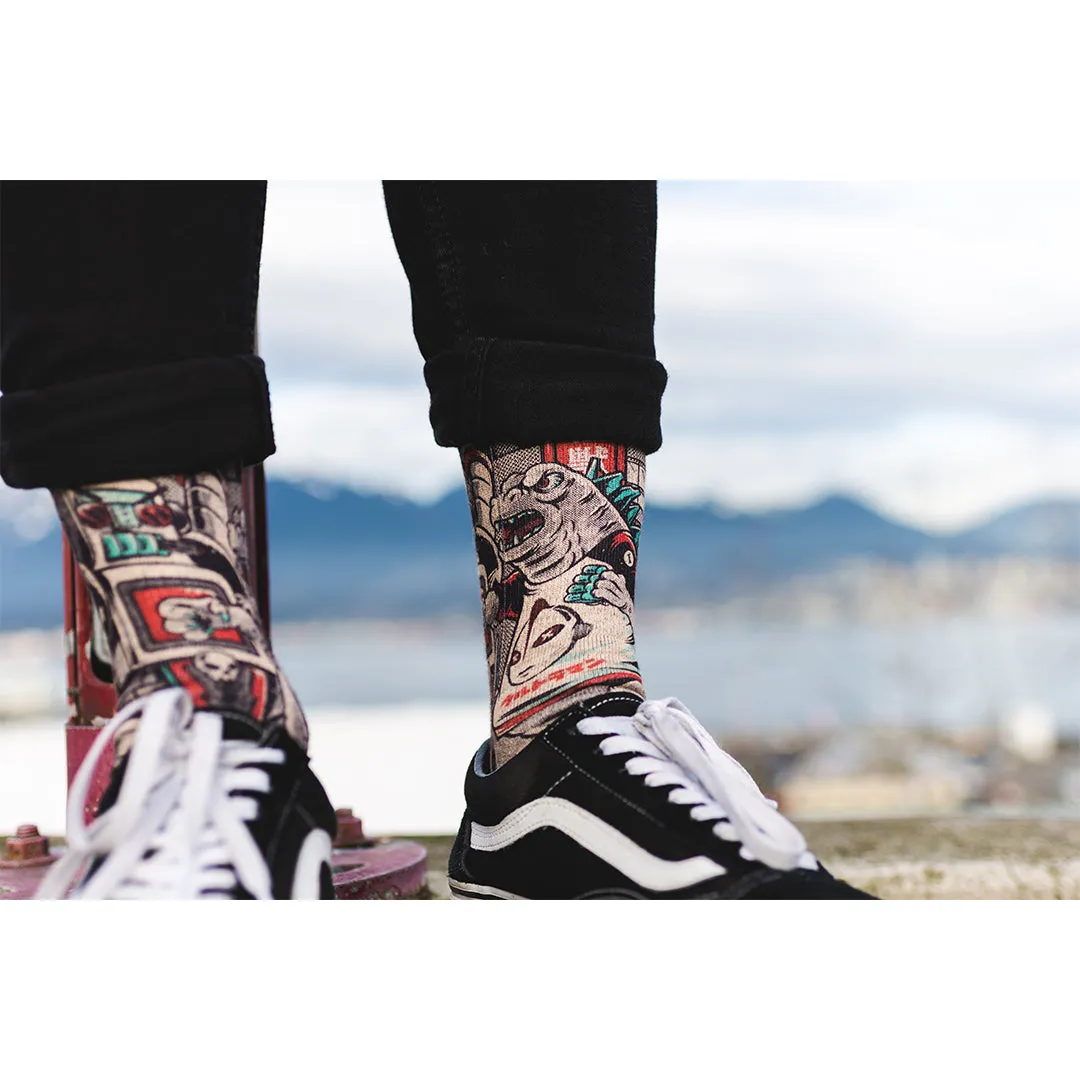 American Socks - Godzilla