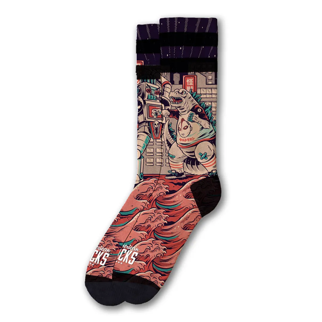 American Socks - Godzilla