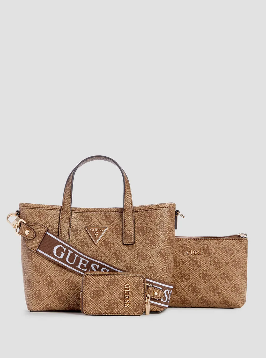 Beige Latona Mini Tote Bag