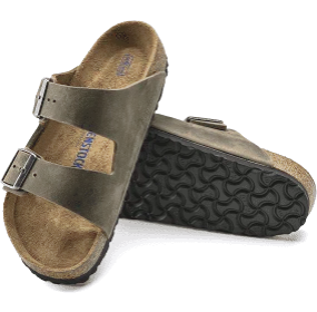 BIRKENSTOCK ARIZONA BS FADED KHAKI OILED LEATHER SF