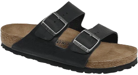 BIRKENSTOCK ARIZONA BS OILED LEATHER BLACK