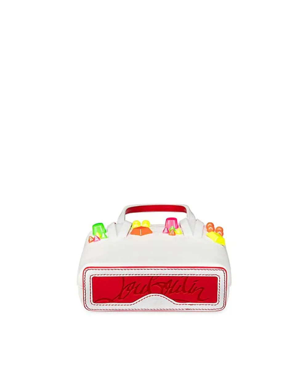 Cabata Mini Calf Empire Spikes in Bianco Mix