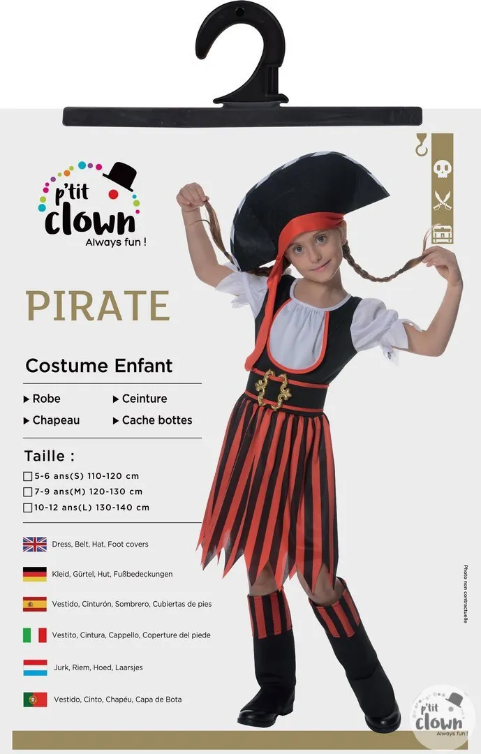 Child Pirate Costume (Girl)