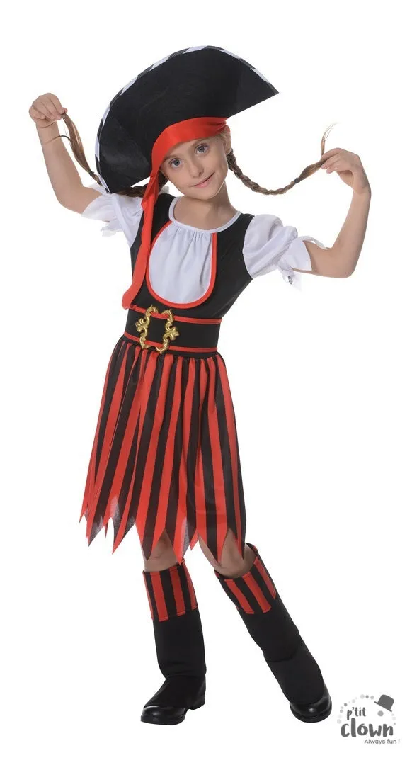 Child Pirate Costume (Girl)