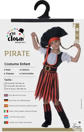 Child Pirate Costume (Girl)