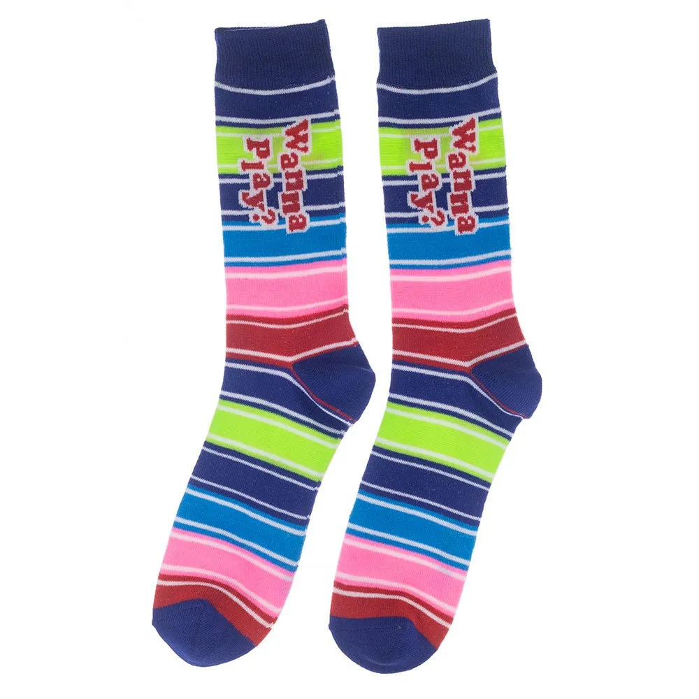 Child's Play Chucky 3 Pack of Crew Socks