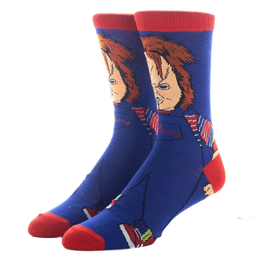 Child's Play Chucky 3 Pack of Crew Socks