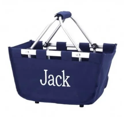 Collapsible Mini Market Tote Basket Choose Color