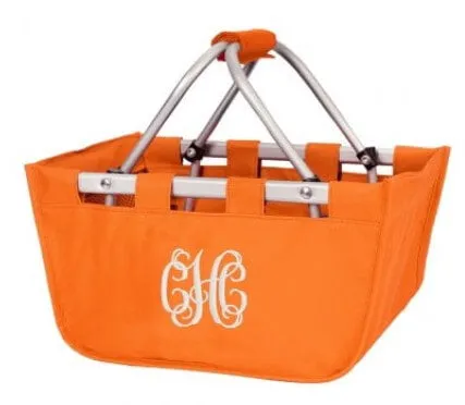 Collapsible Mini Market Tote Basket Choose Color