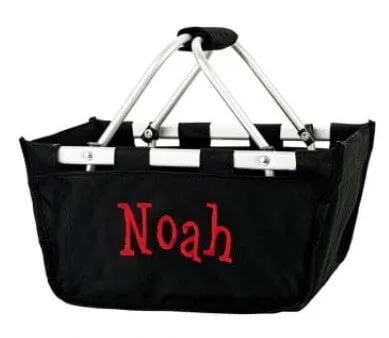 Collapsible Mini Market Tote Basket Choose Color