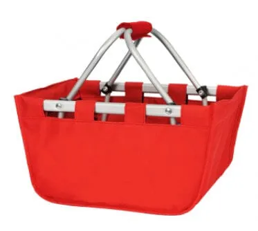 Collapsible Mini Market Tote Basket Choose Color