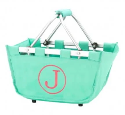 Collapsible Mini Market Tote Basket Choose Color