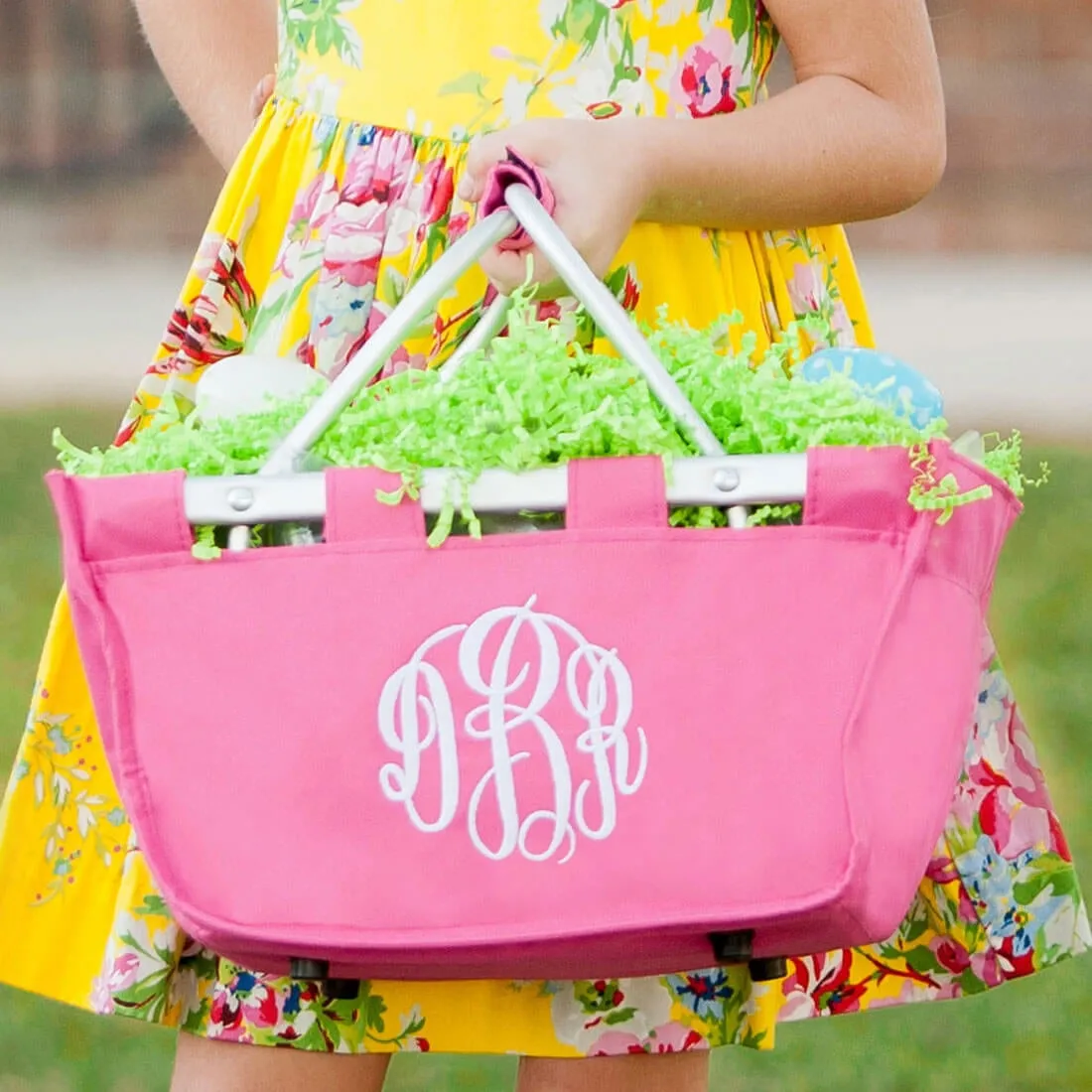 Collapsible Mini Market Tote Basket Choose Color