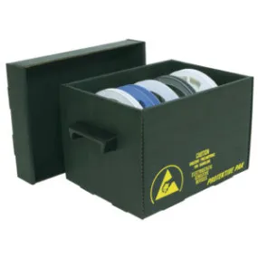 CONTAINER,REEL STORAGE, 13-1/2x12x13-1/4, 13 INCH REEL-10PK