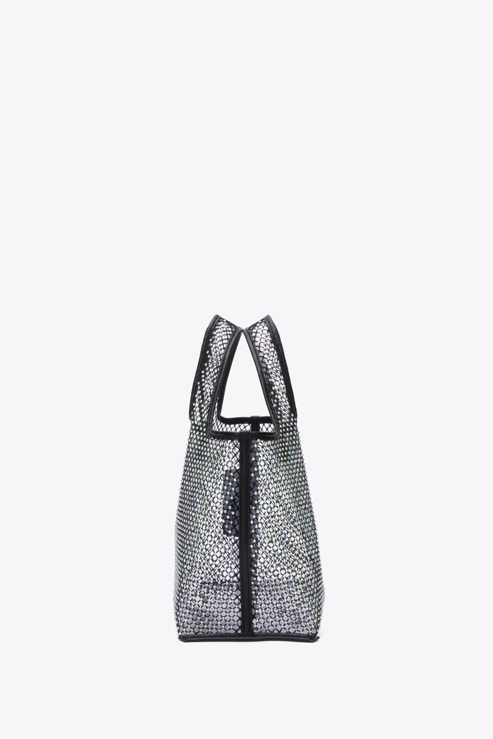 Crystal Mesh Mini Market Tote