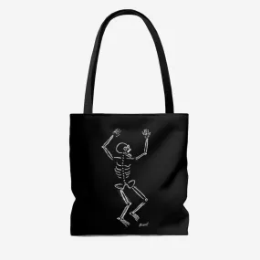 Eskeleto Bailando Tote Bag