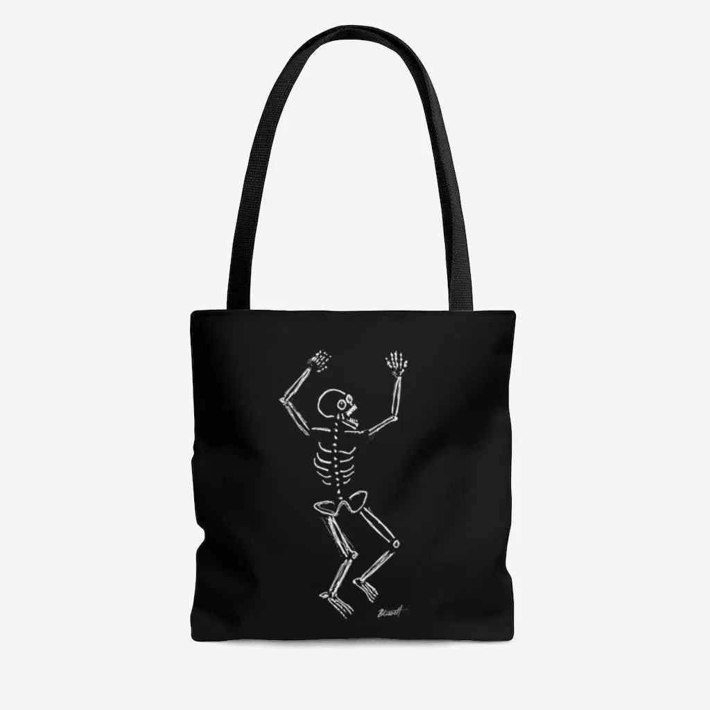 Eskeleto Bailando Tote Bag