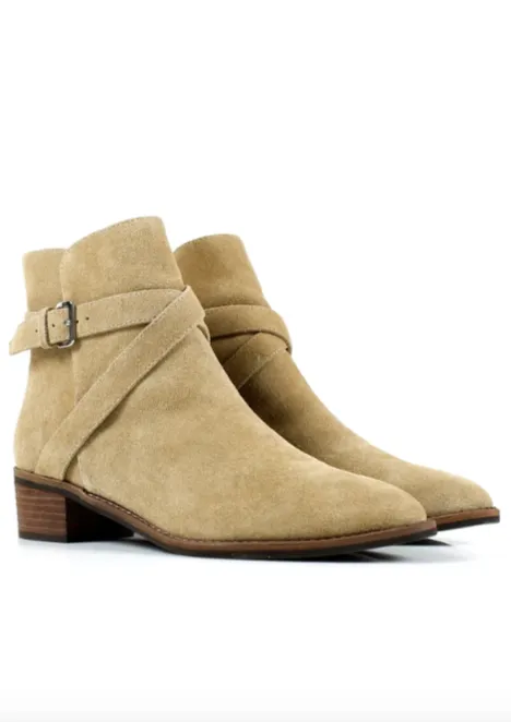 Faye Wrap Boot Olive