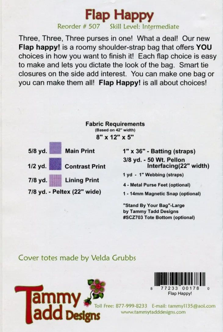 Flap Happy Bag Pattern