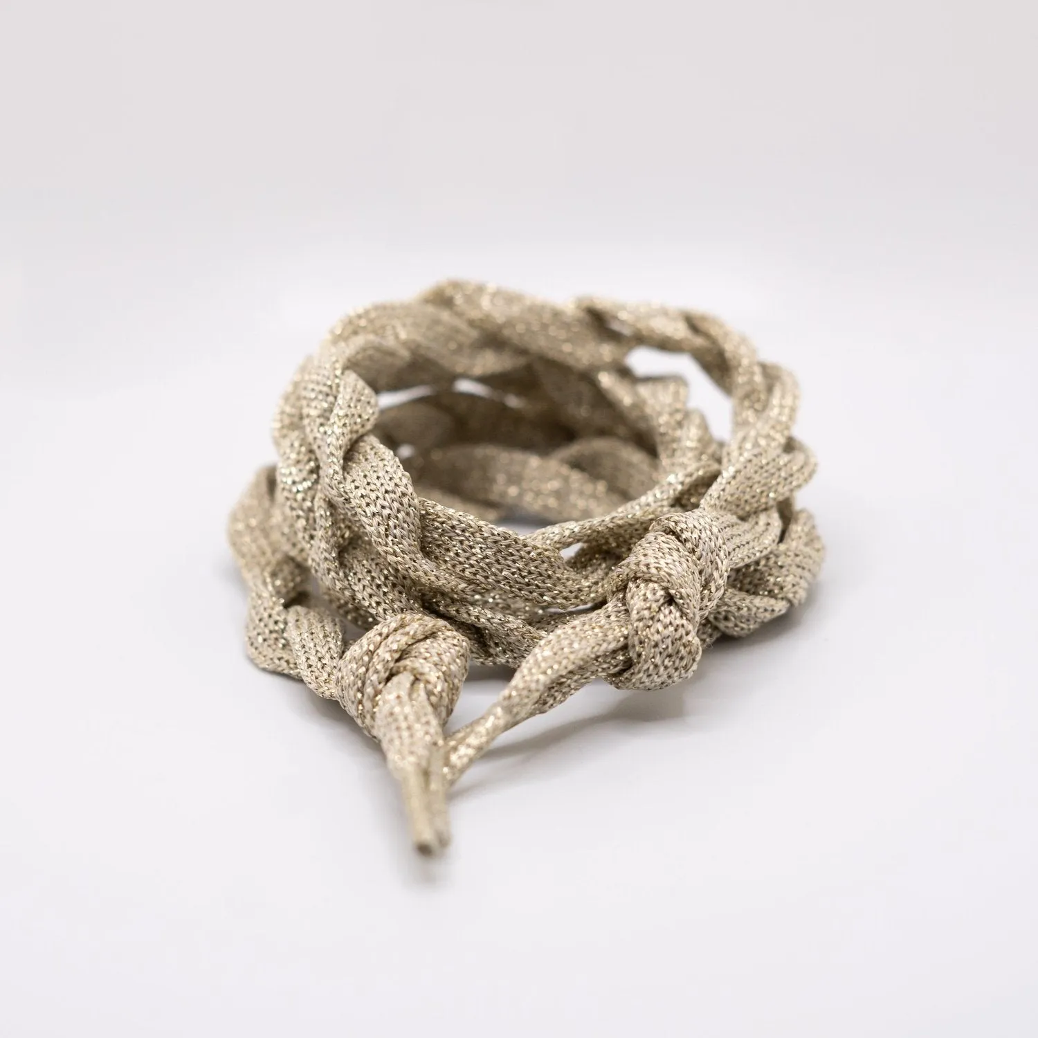 Flat Cotton Laces • Platinum Knit