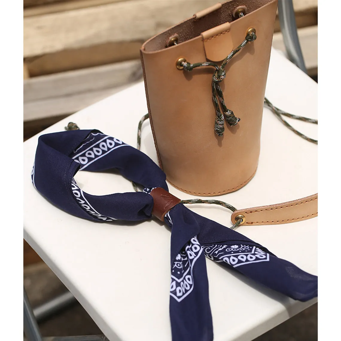 Full Grain Leather Bucket Bag DIY Kit