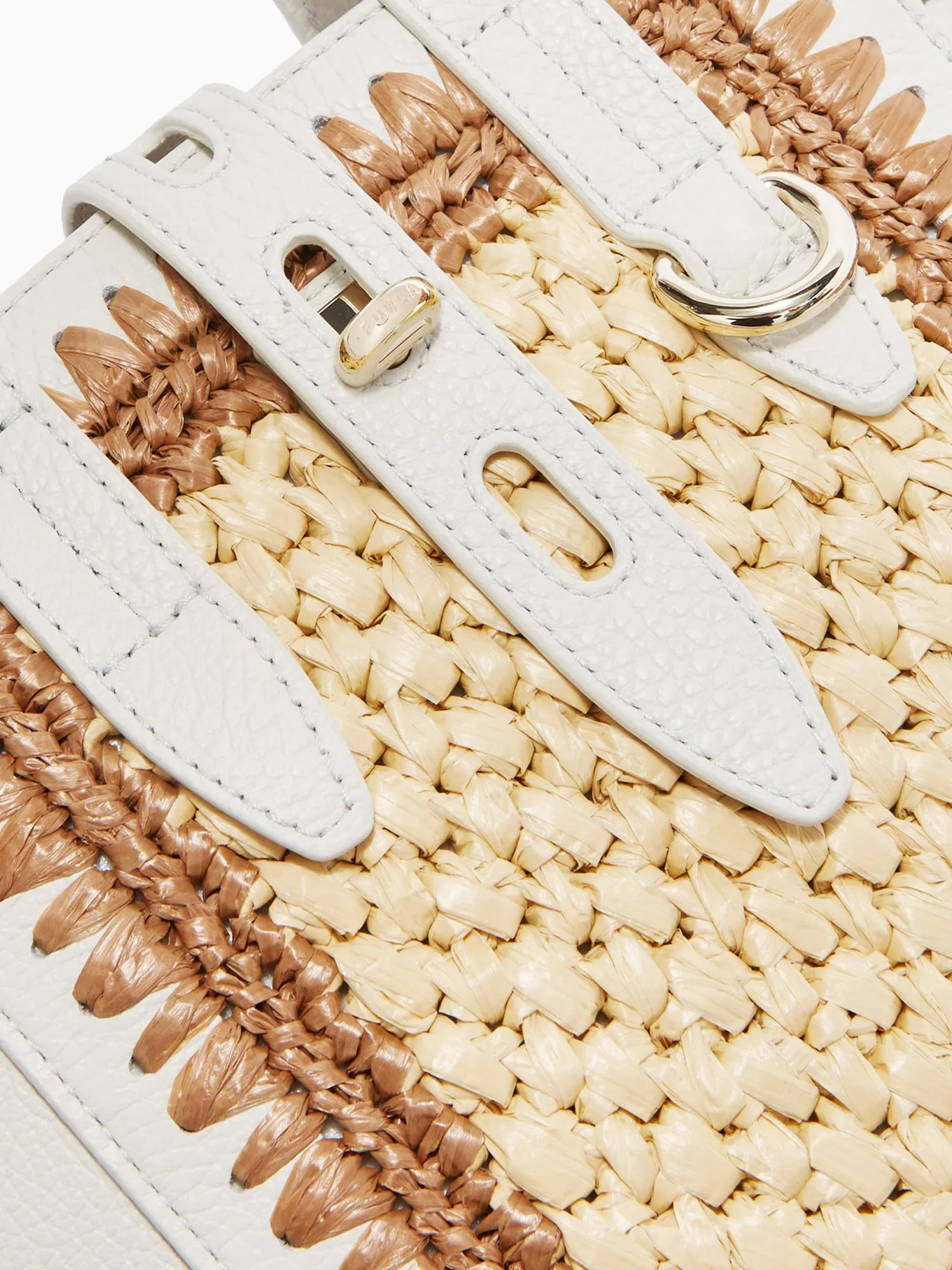 Furla Net Mini Tote Marshmallow