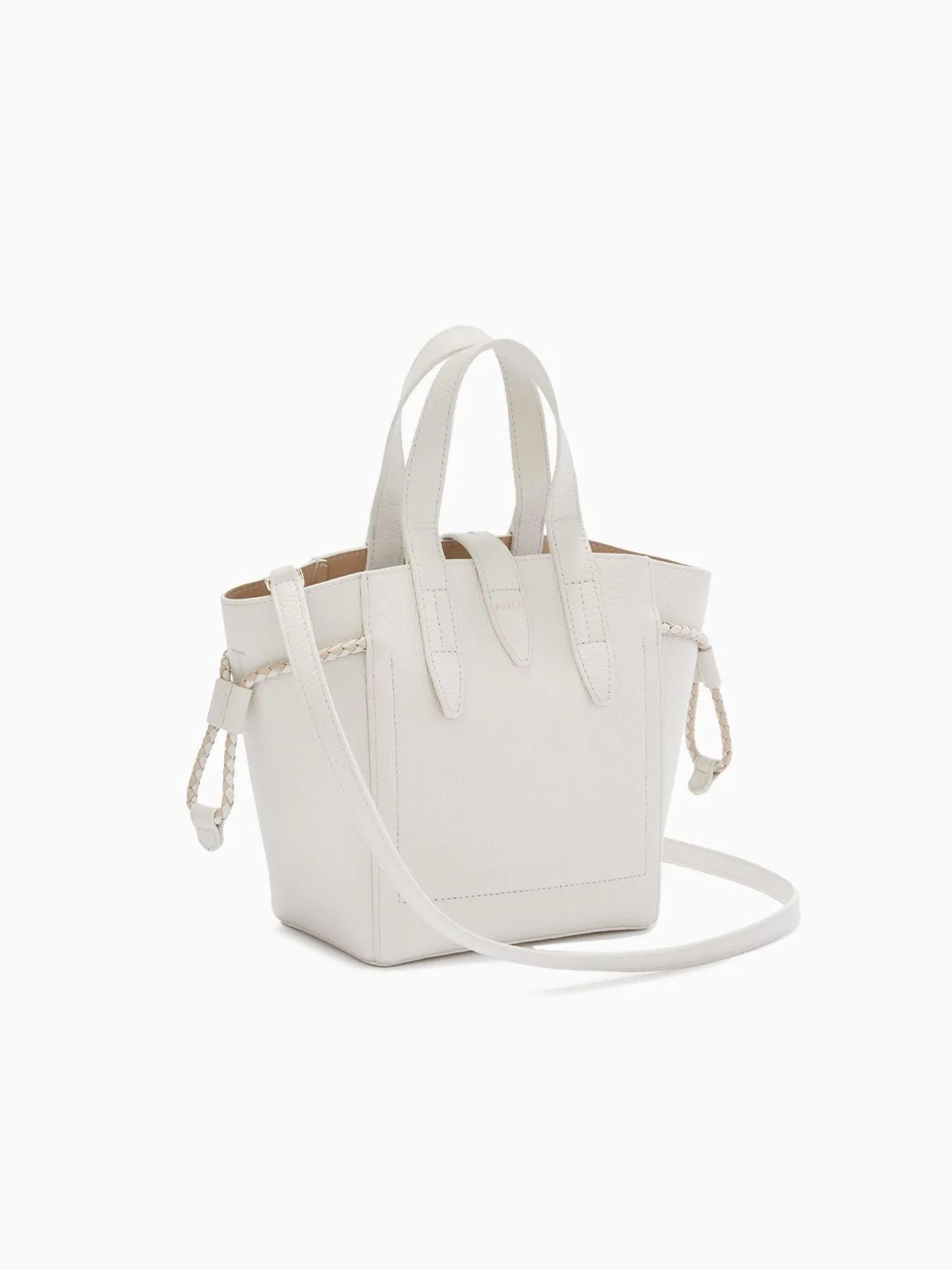 Furla Net Mini Tote Marshmallow