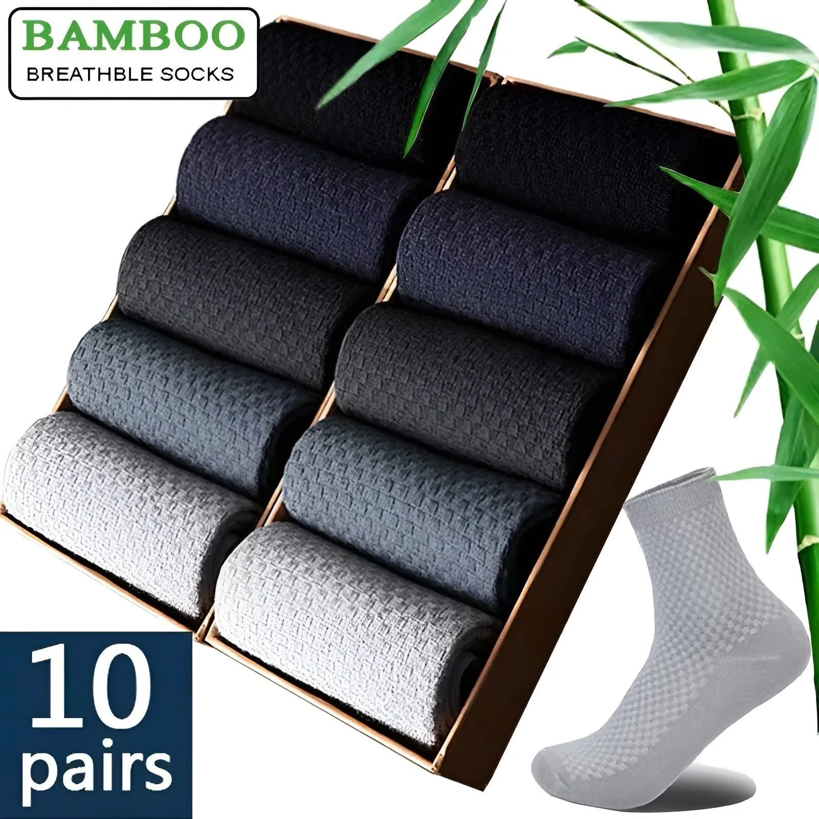 Herbert Socks - Premium-Bambusfaser-Socken für Männer