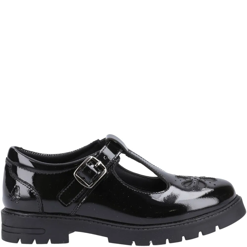 Hush Puppies Fiona Patent Senior School Shoes