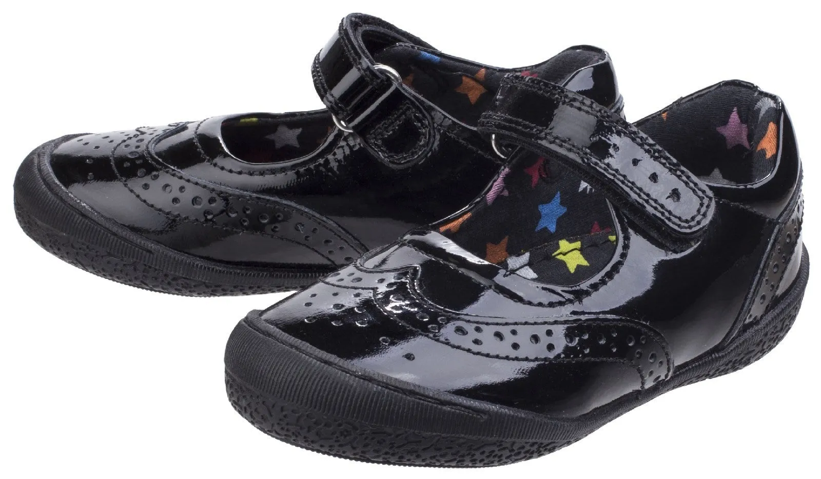 Hush Puppies Rina Infant Patent School Shoe