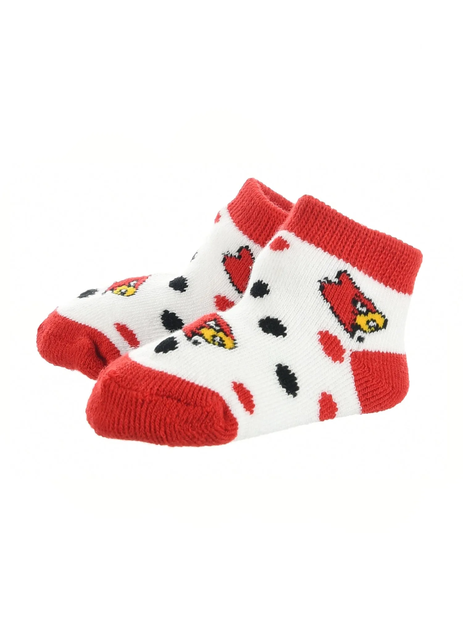 Louisville Cardinals Toddler Socks Low Cut Little Fan