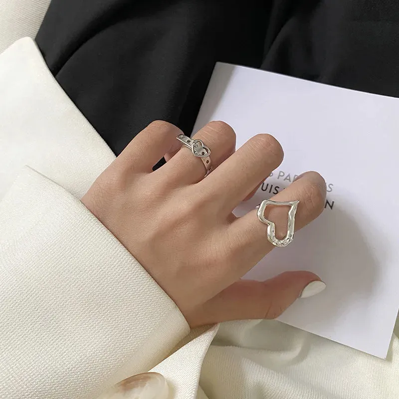Love Heart Rings