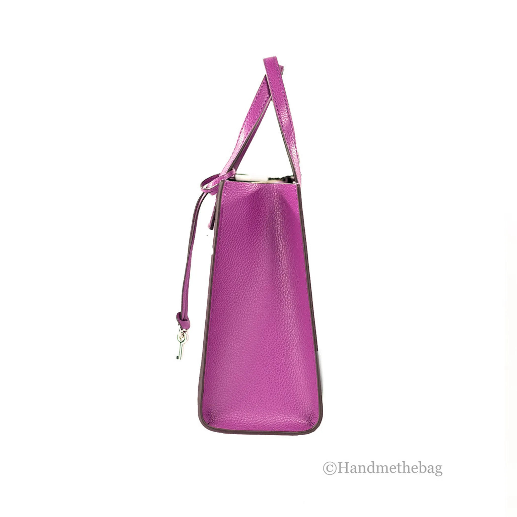 Marc Jacobs Grind Mini Leather Tote Crossbody Bag