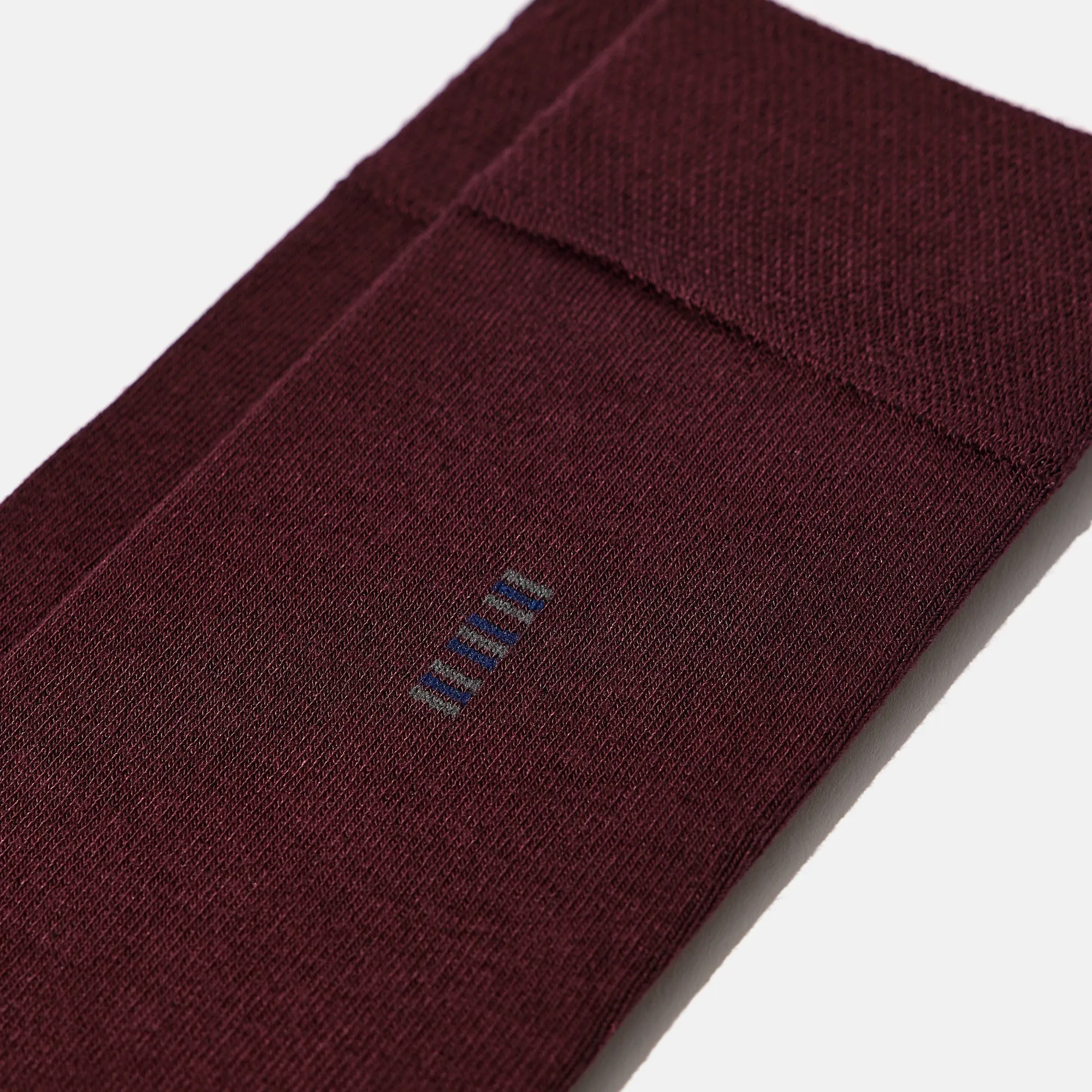 Men's Bamboo Dress Socks • Plain Pack of 1/3/5 Pairs • Burgundy