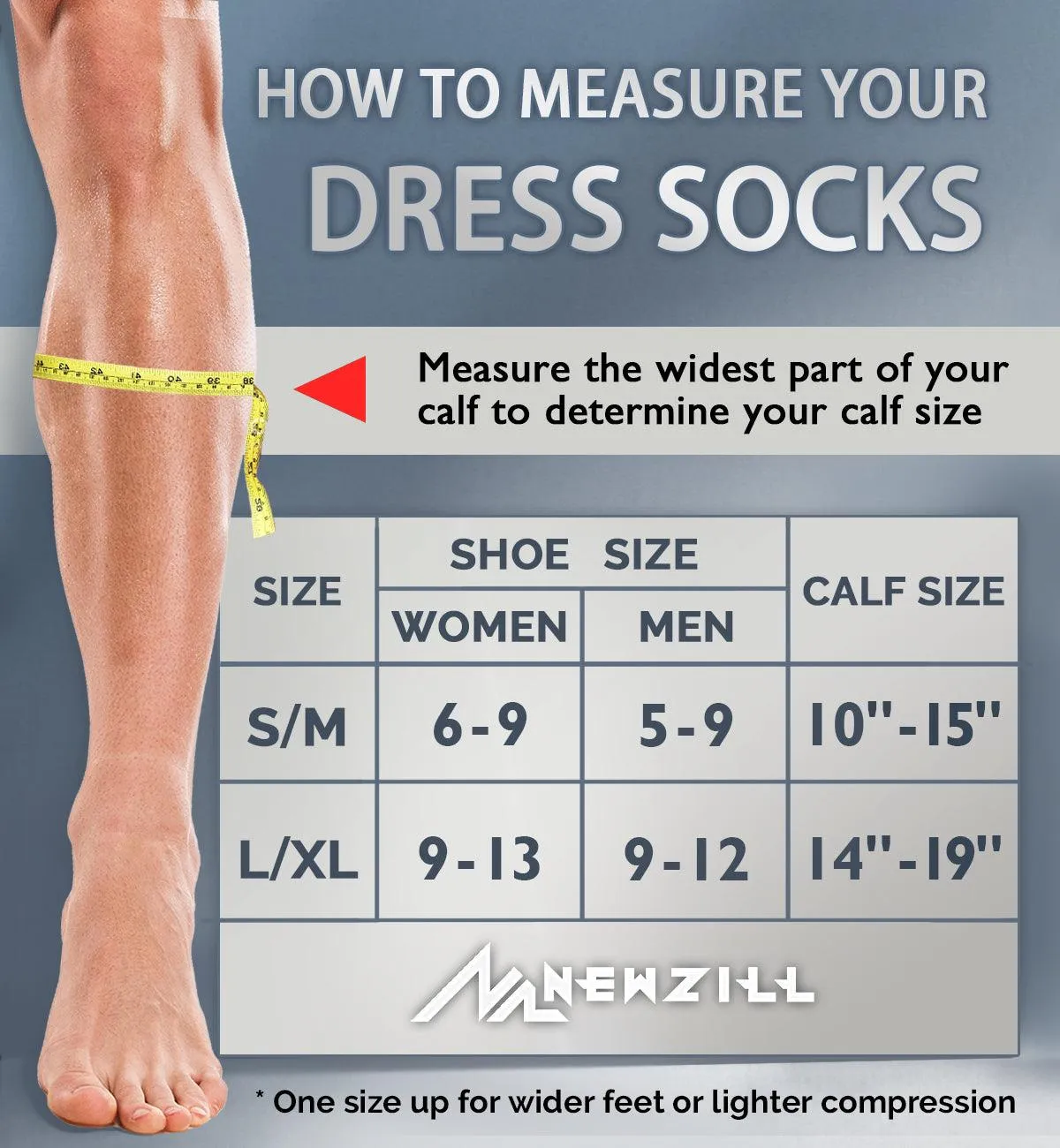 Men's DRESS (15-20mmHg) Copper-Infused
