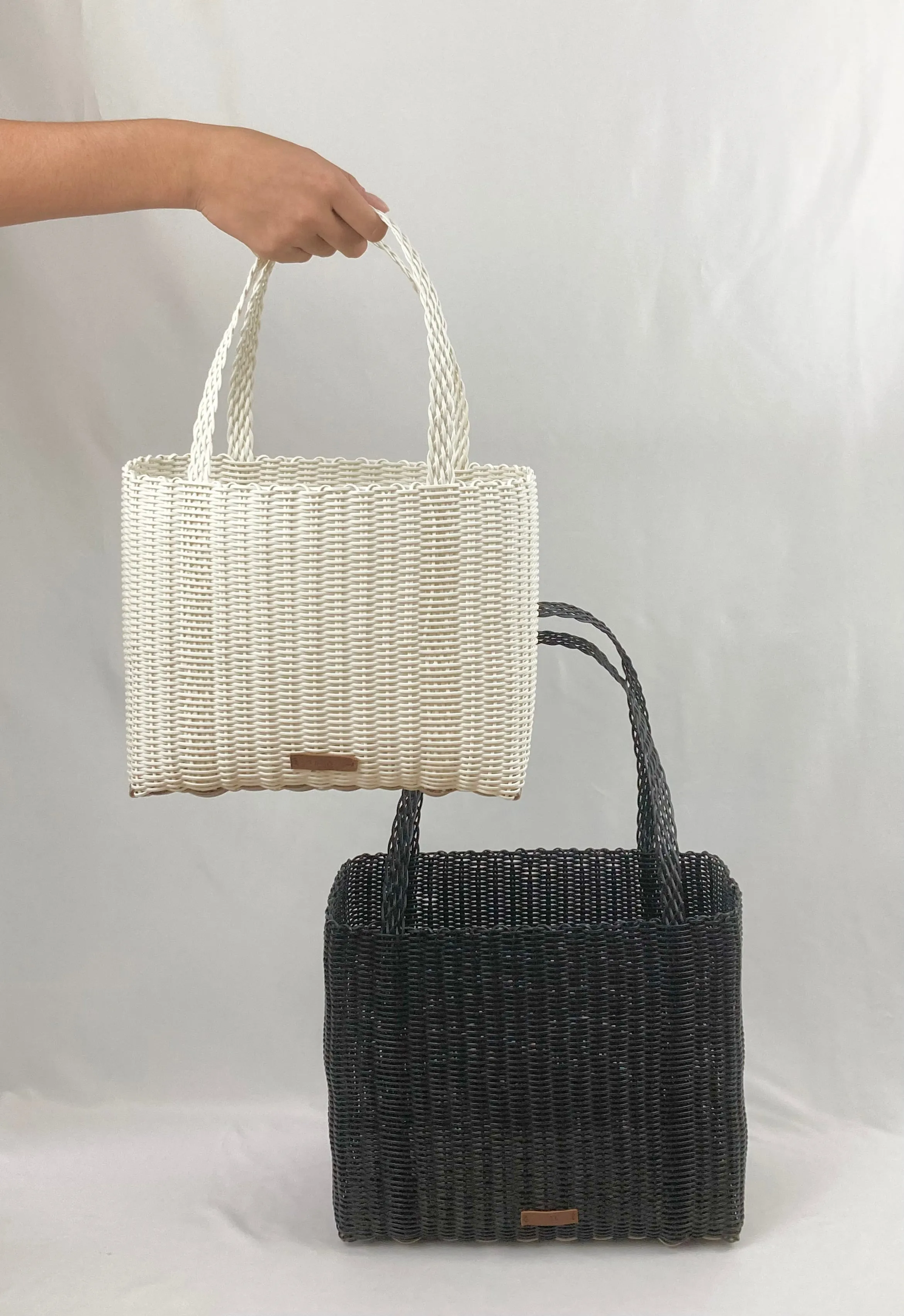 Mercado Tote (Mommy & me / Black & white)
