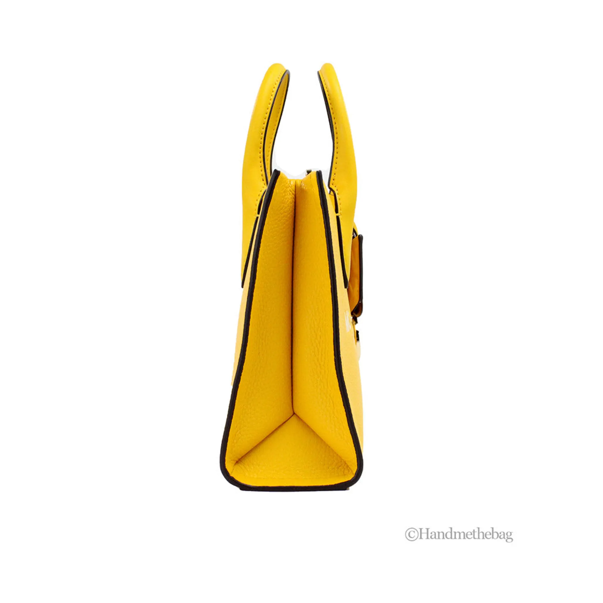 Michael Kors Mirella Small Jasmine Yellow TZ Shopper Tote