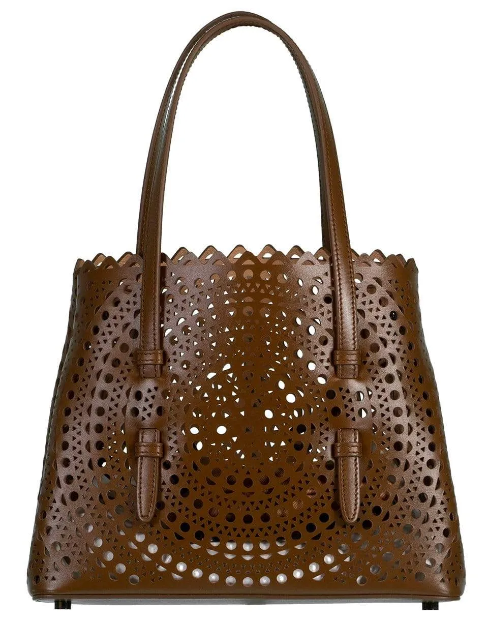 Mina Small Leather Tote