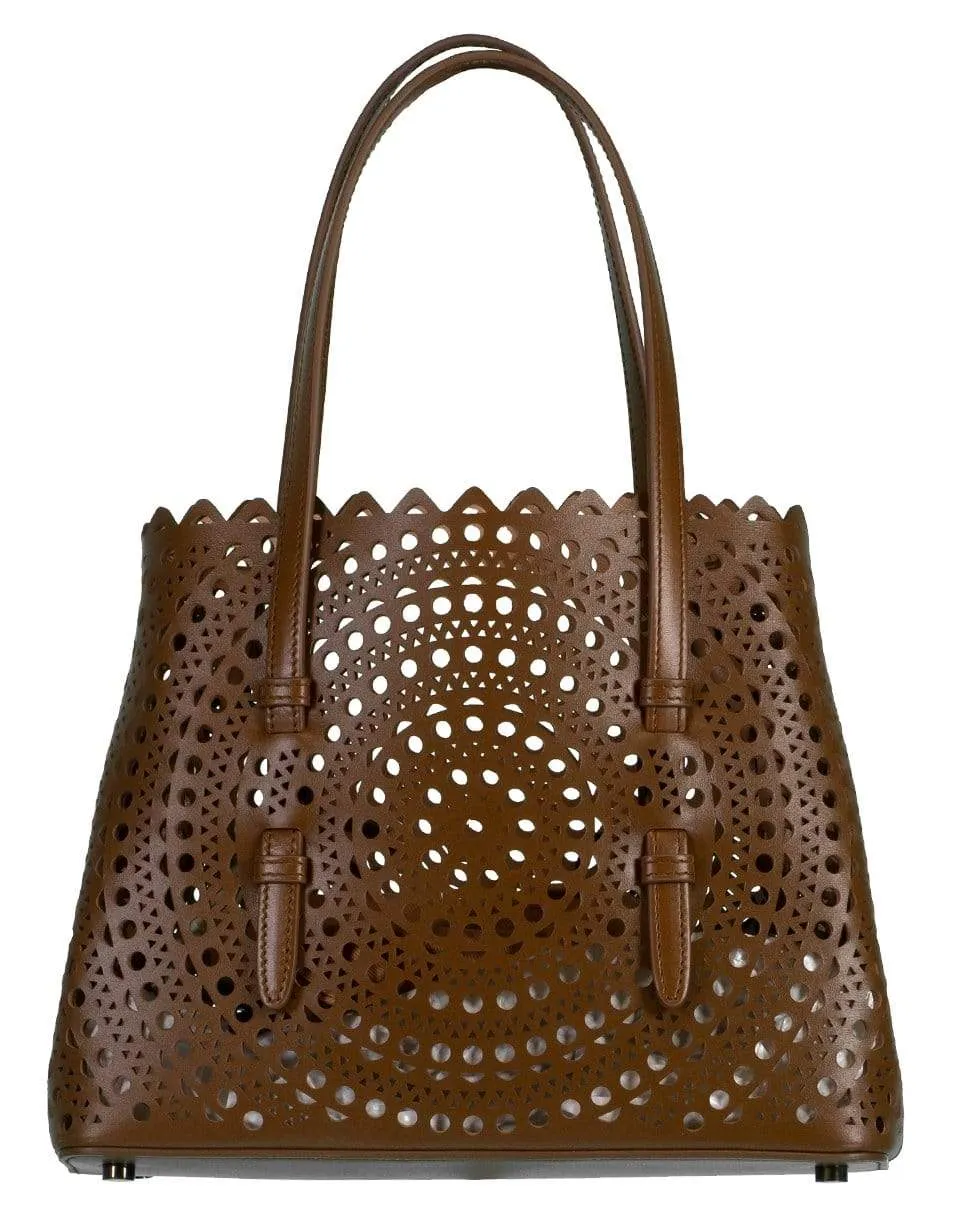 Mina Small Leather Tote
