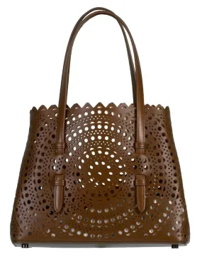 Mina Small Leather Tote