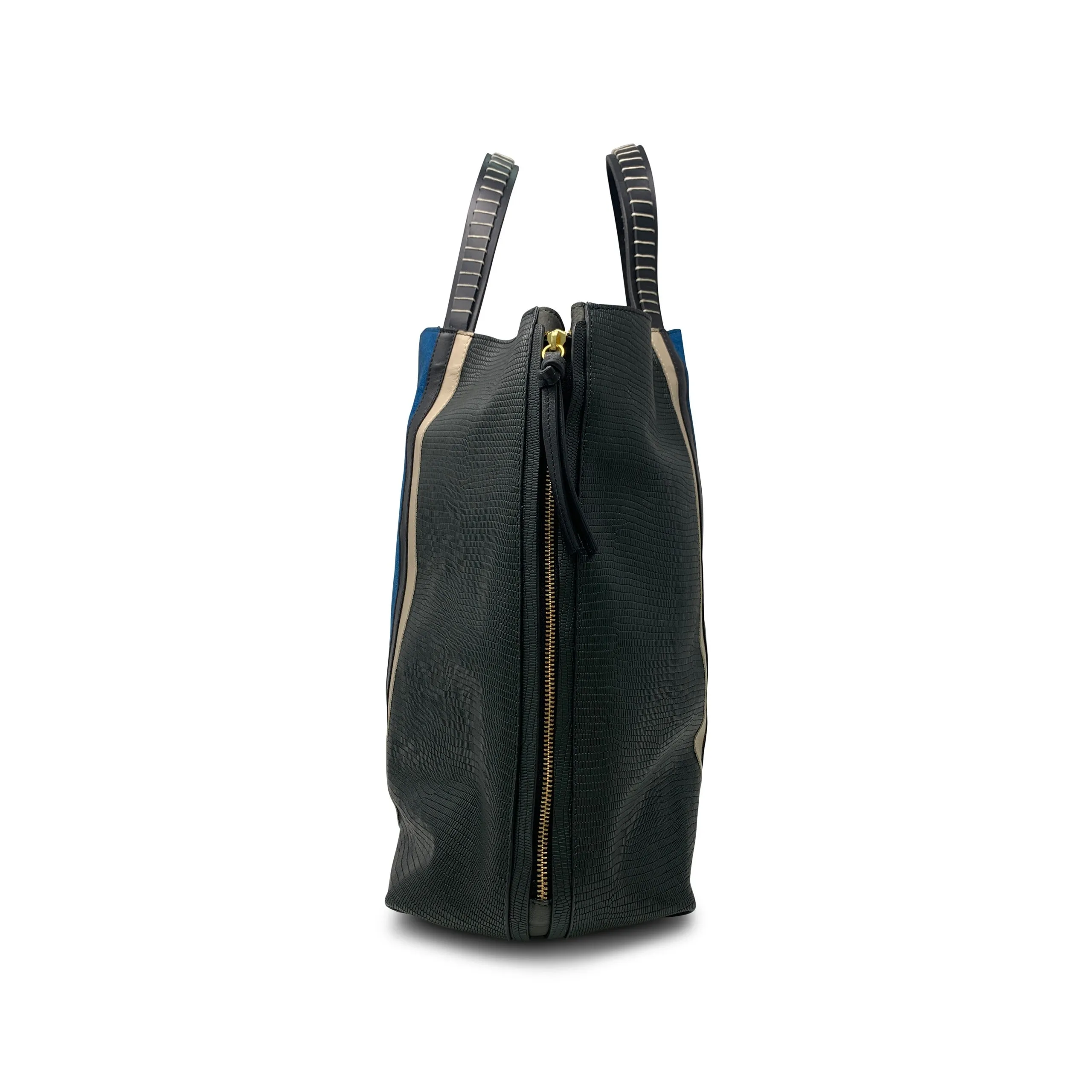 MINI CROCK SEA BLUE BANTHAM TOTE