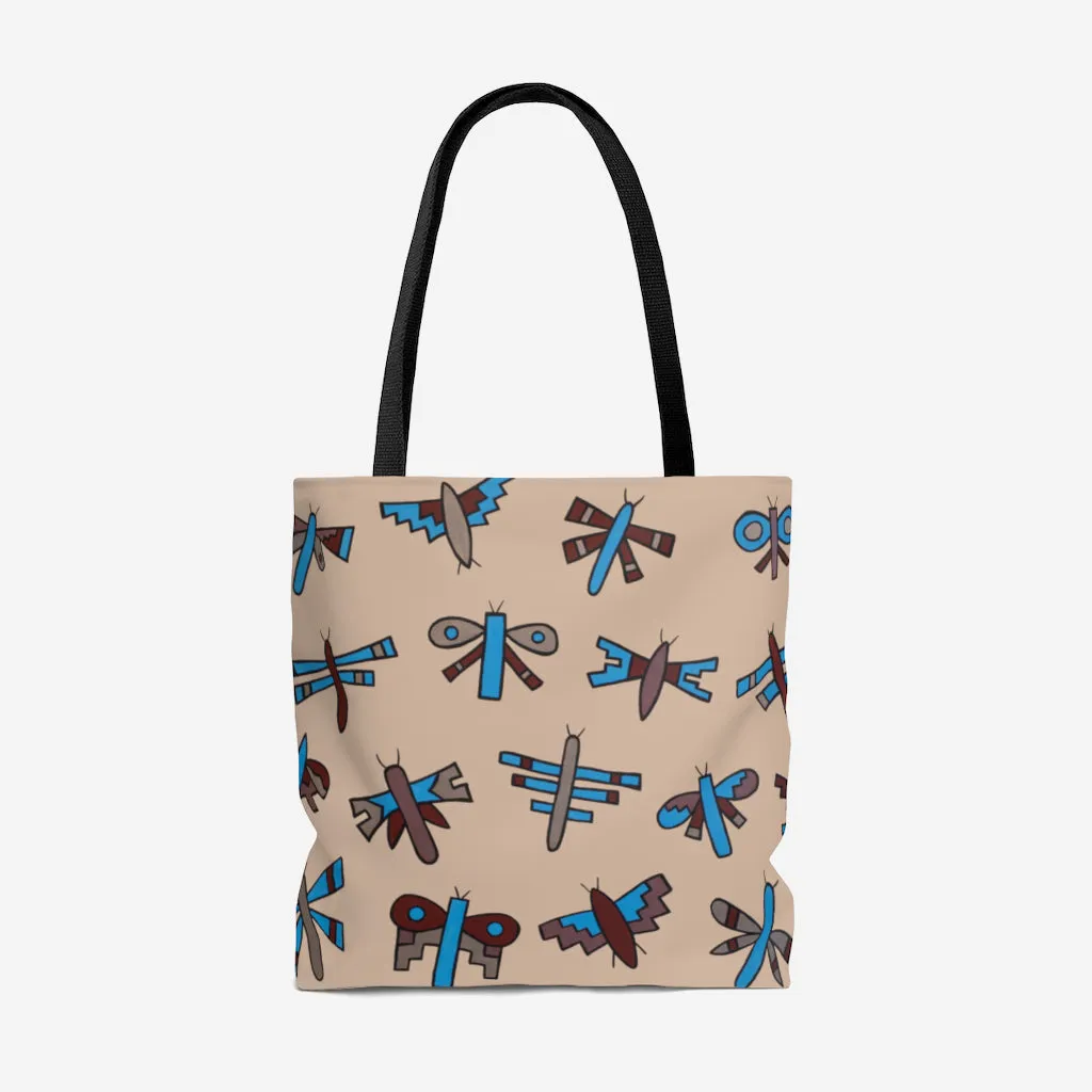 Native Dragonflies Tote Bag