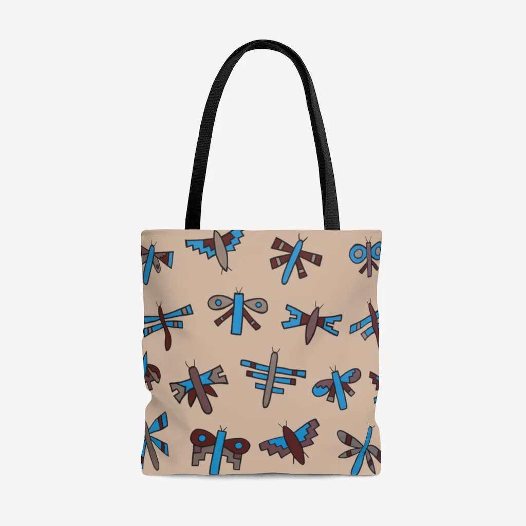 Native Dragonflies Tote Bag