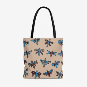 Native Dragonflies Tote Bag