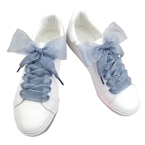 Organza Ribbon Shoe Laces